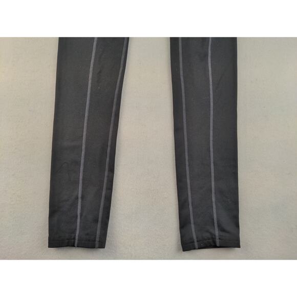 Boys Nike Pro Combat Athletic Compression Pants Size L Black White Swoosh Logo - Picture 8 of 12